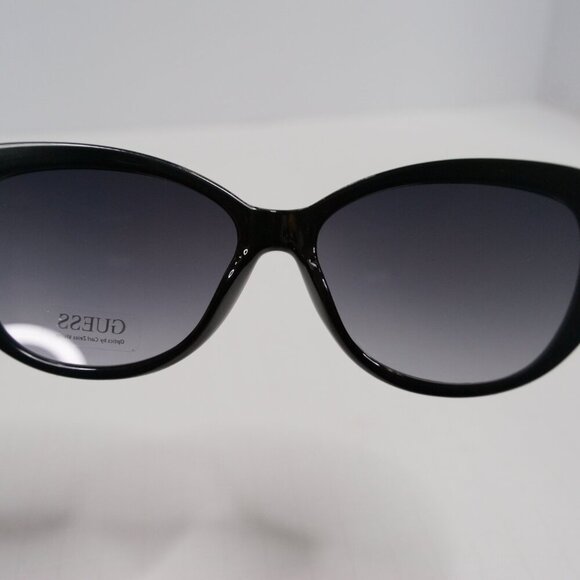Guess Designer Cat Eye Sunglasses in Black Frame with Grey Gradient Lens |NEW🕶️ - Picture 8 of 11